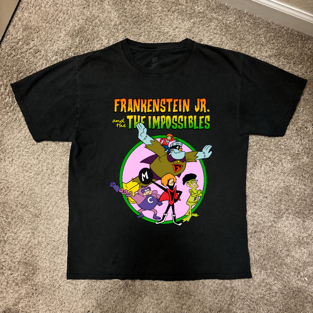 Frankenstein Jr & The Impossibles T-Shirt Unisex Cotton Short Sleeve S-5XL