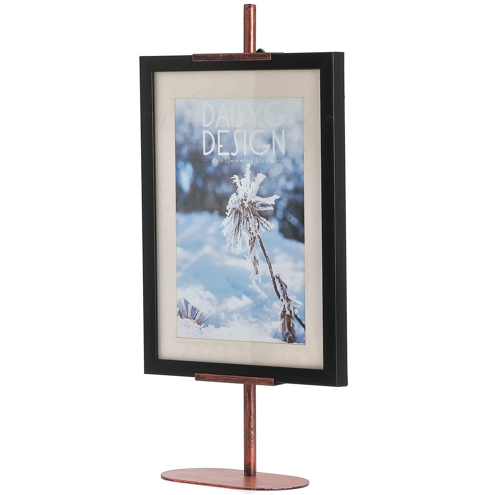 Adjustable Tabletop Easel Stand for Displaying Picture Frames and Art