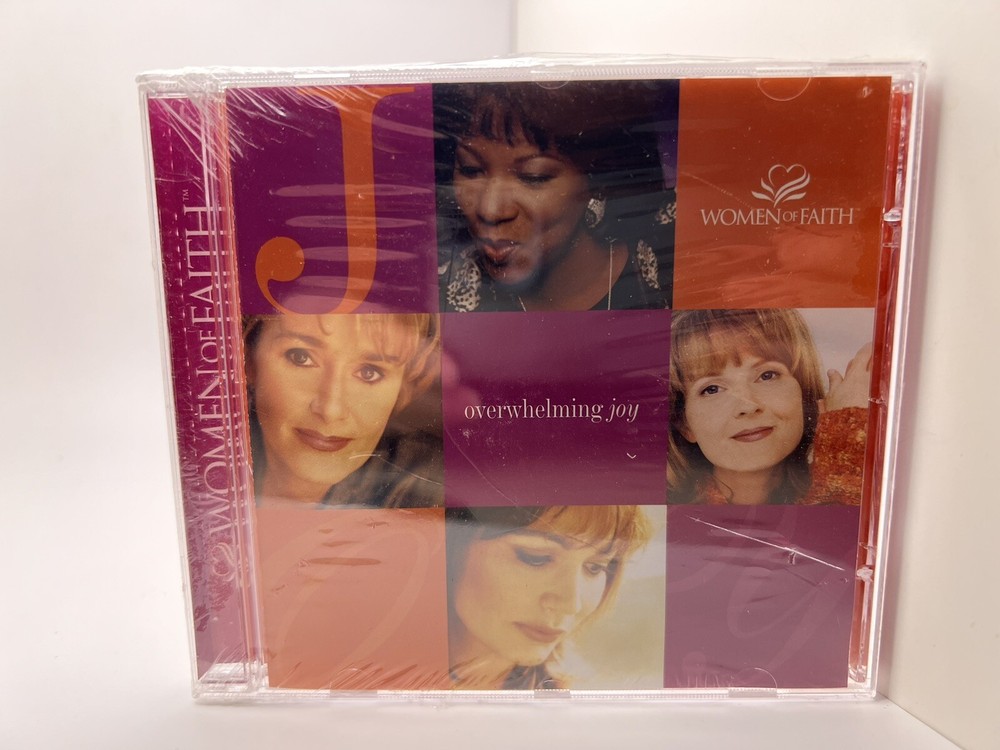 womens of faith - overwhelming joy CD - NEW Cracks In Case S4-1