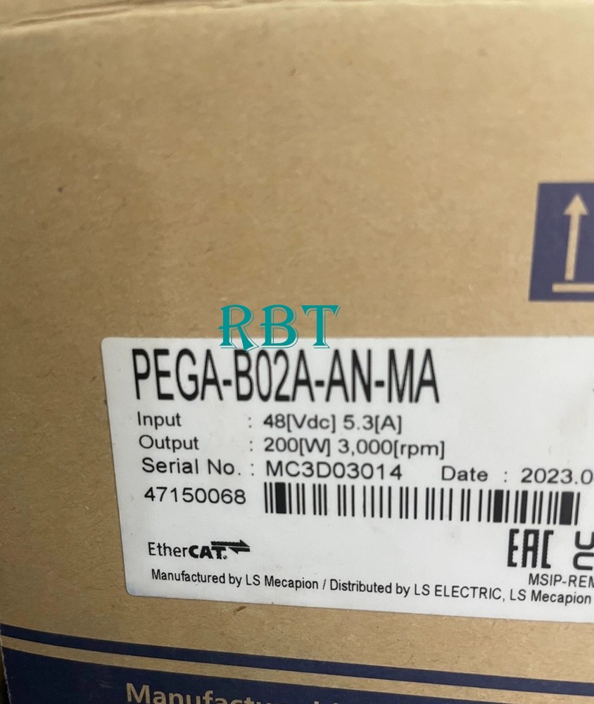 PEGA-B02A-AN-MA Servo integrated motor Brand new delivery DHL