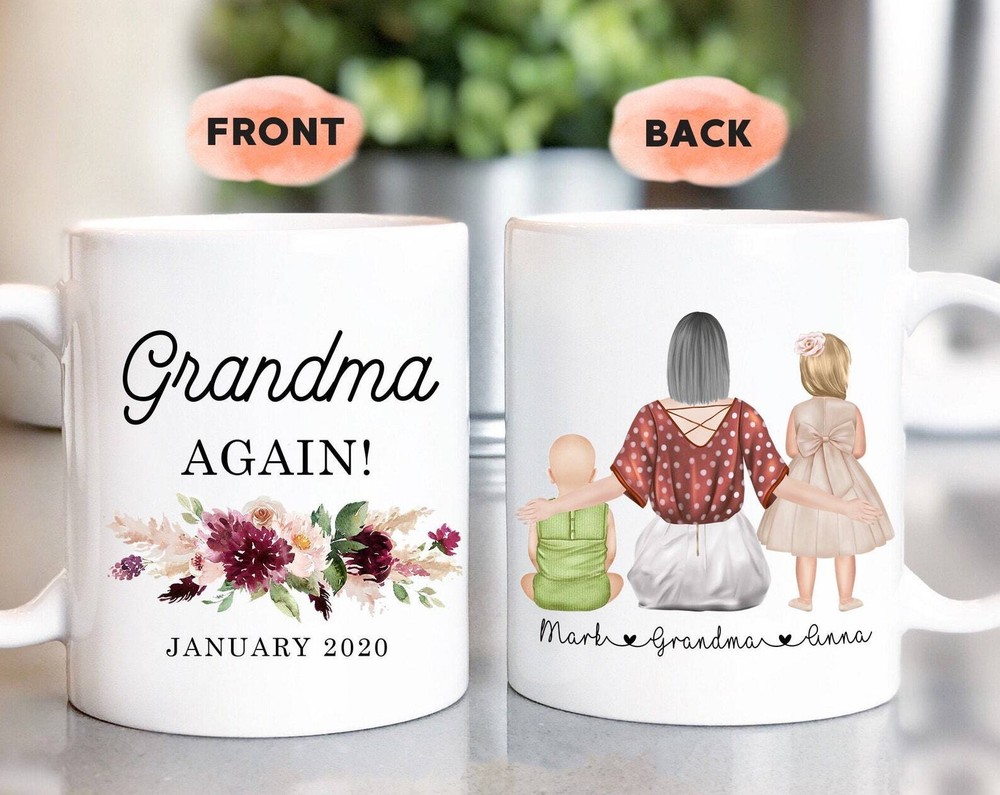 Grandma Again Mug Personalized Grandma Mug Nana Mug Grandma Again Gift Mimi Mug
