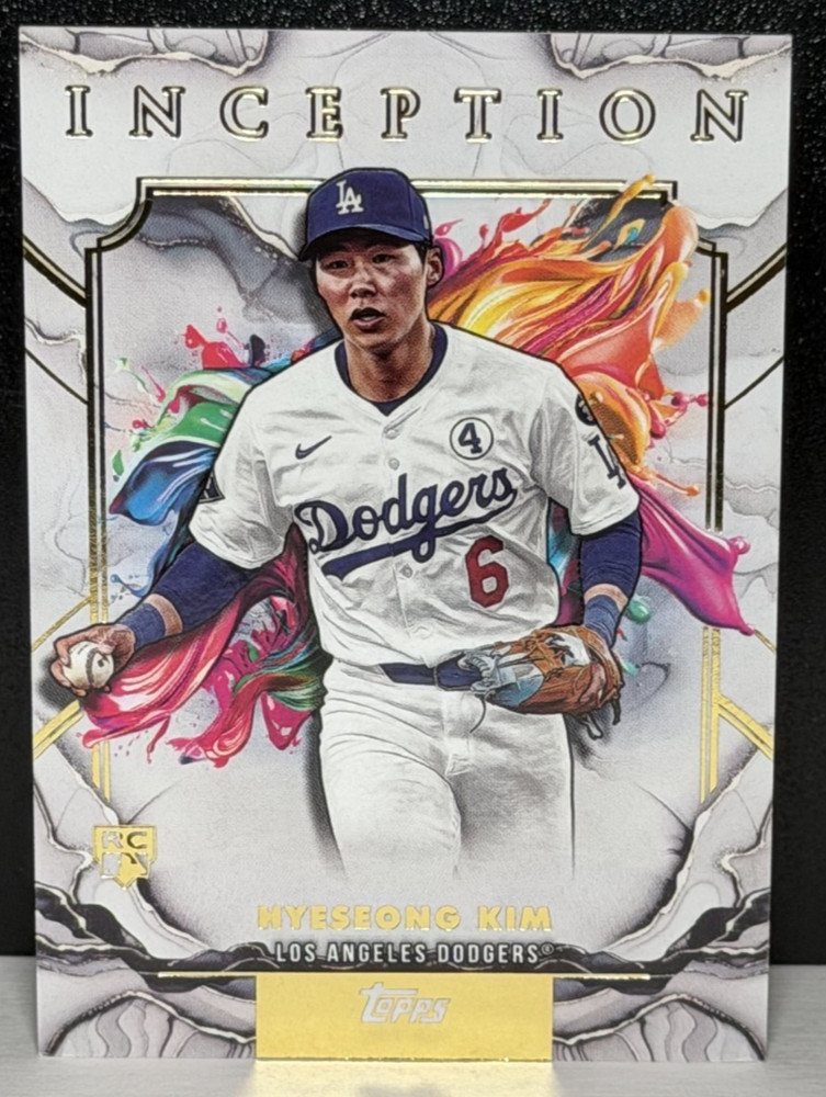 2025 Topps Inception Hyeseong Kim Rookie RC #4 ~ Los Angeles Dodgers