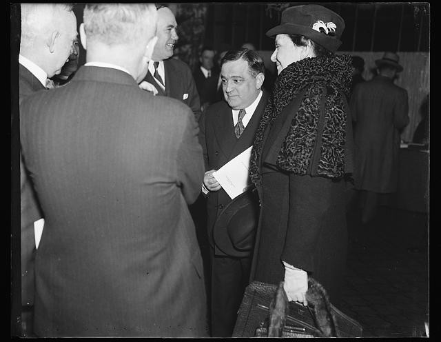 Photo:[Fiorello La Guardia, center]