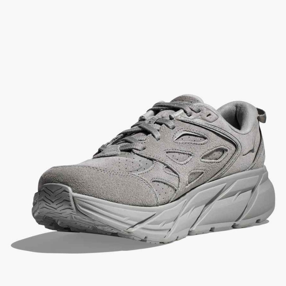 Hoka Clifton L Suede Sneakers. Size 6.5. NWT in box!