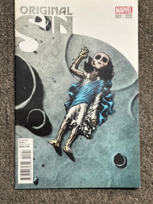 Original Sin #1 Incentive Variant Cover Marvel Comics 2014