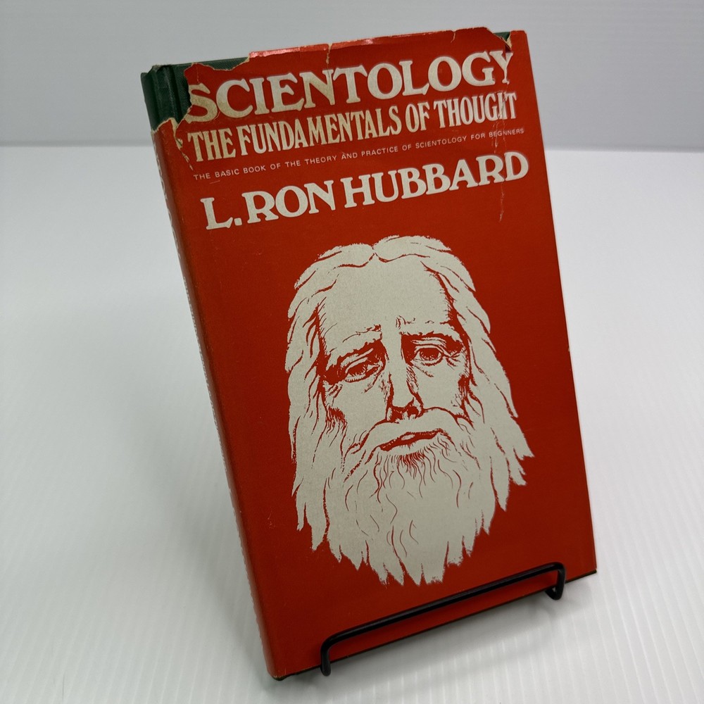 Scientology the Fundamentals of Thought L. Ron Hubbard 1976 HC Church of Sciento