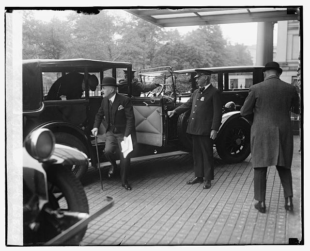 Joseph Caillaux at Treasury,9/24/25,Prime Minister of France,September 1925