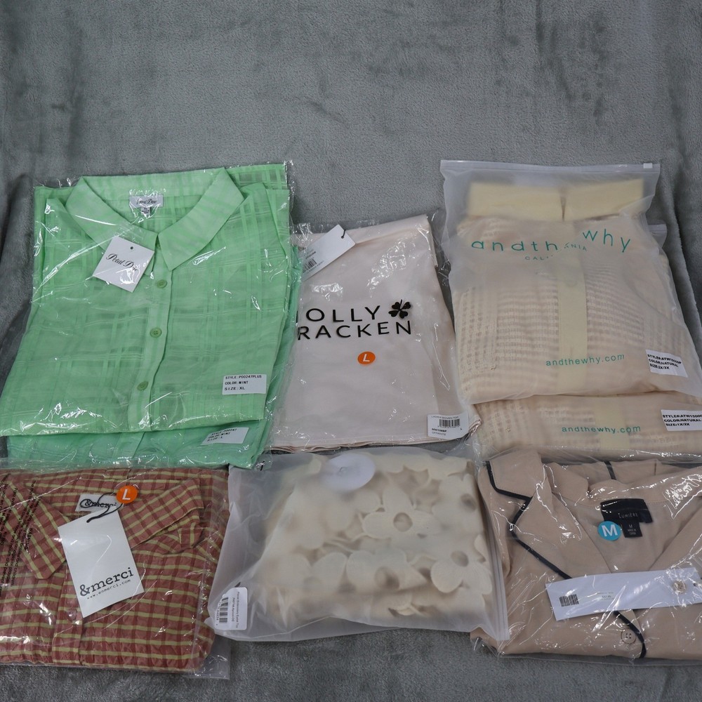 RESELLER BUNDLE Boutique Womens Tops 8 Pieces Bulk Wholesale Clothing Lot 7708