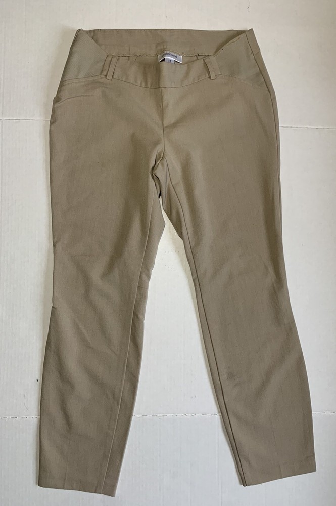 Motherhood Maternity Khaki Pants Sz Small Comfort Fit