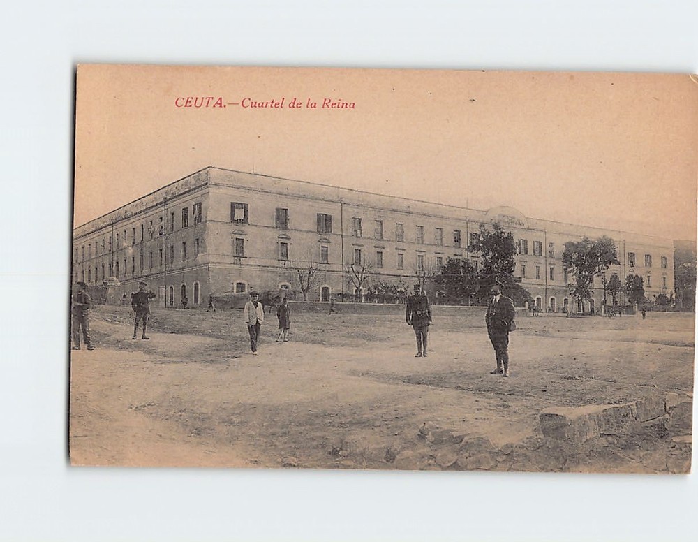 Postcard Cuartel de la Reina Ceuta Spain