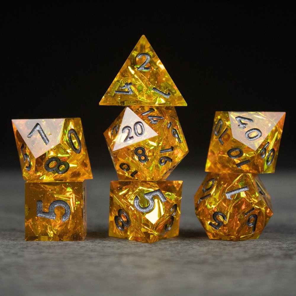 Golden Order DnD Dice Set