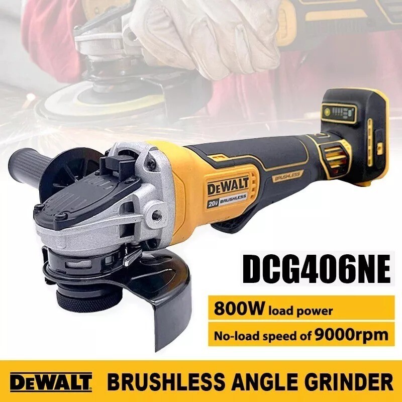 Dewalt DCG406 125MM Brushless Angle Grinder Cordless Cutting Machine Only Tool