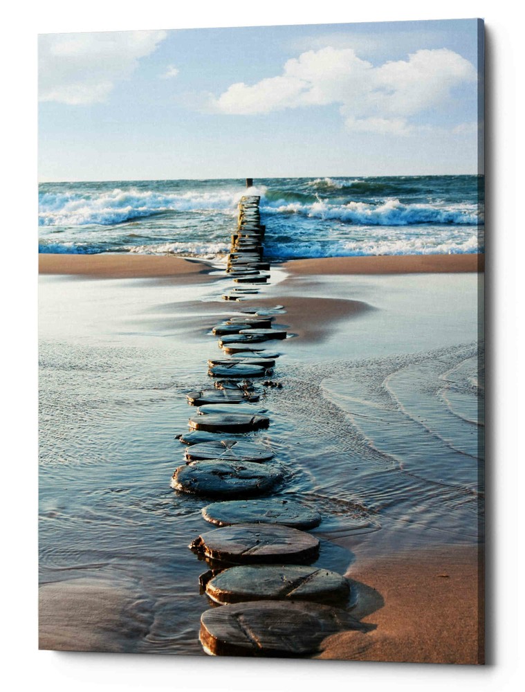 Epic Graffiti 'Stepping Stones' Giclee Canvas Wall Art