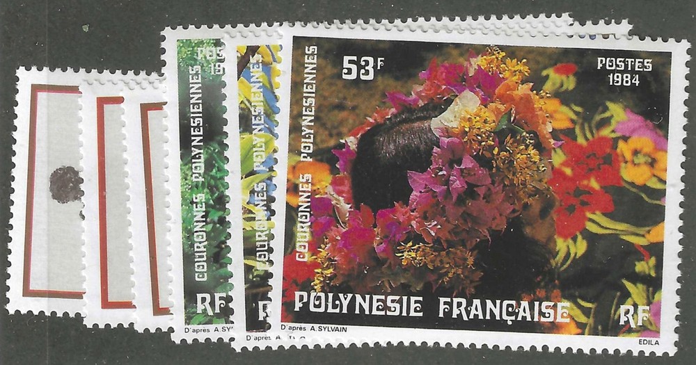 French Polynesia # 403 MNH PO Fresh Cmplt Set!  ('25 SCV $3.50)
