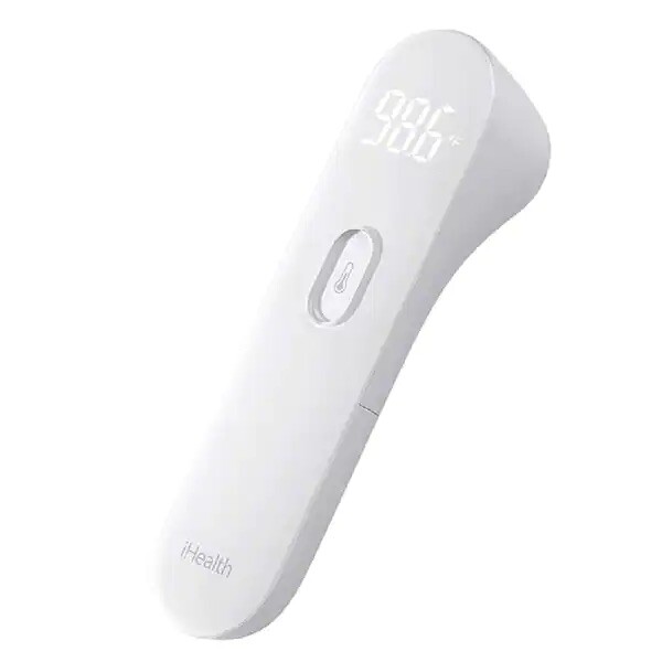 No Touch Forehead Thermometer by iHealth, Home Medical Level Digital Thermometer