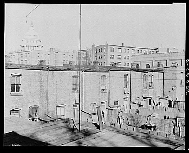 Slums,Washington,DC,District of Columbia,Farm Security Administration,FSA 1