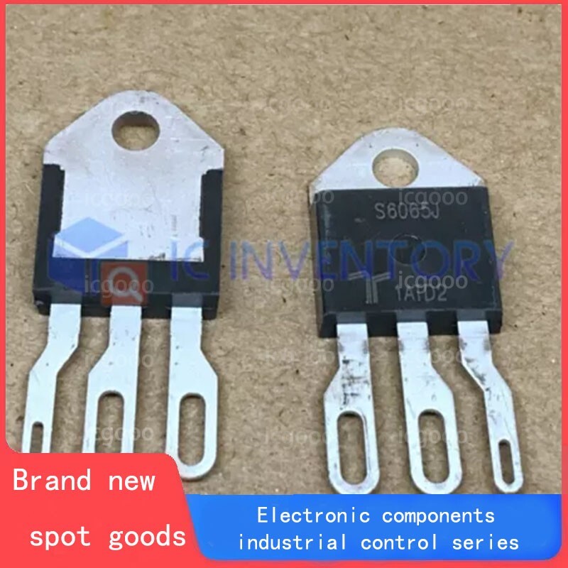 1PCS S6065J  ORIGINAL NEW Encapsulation:TO-218,SCRs 1-70 AMPS NON-SENSITIVE GATE