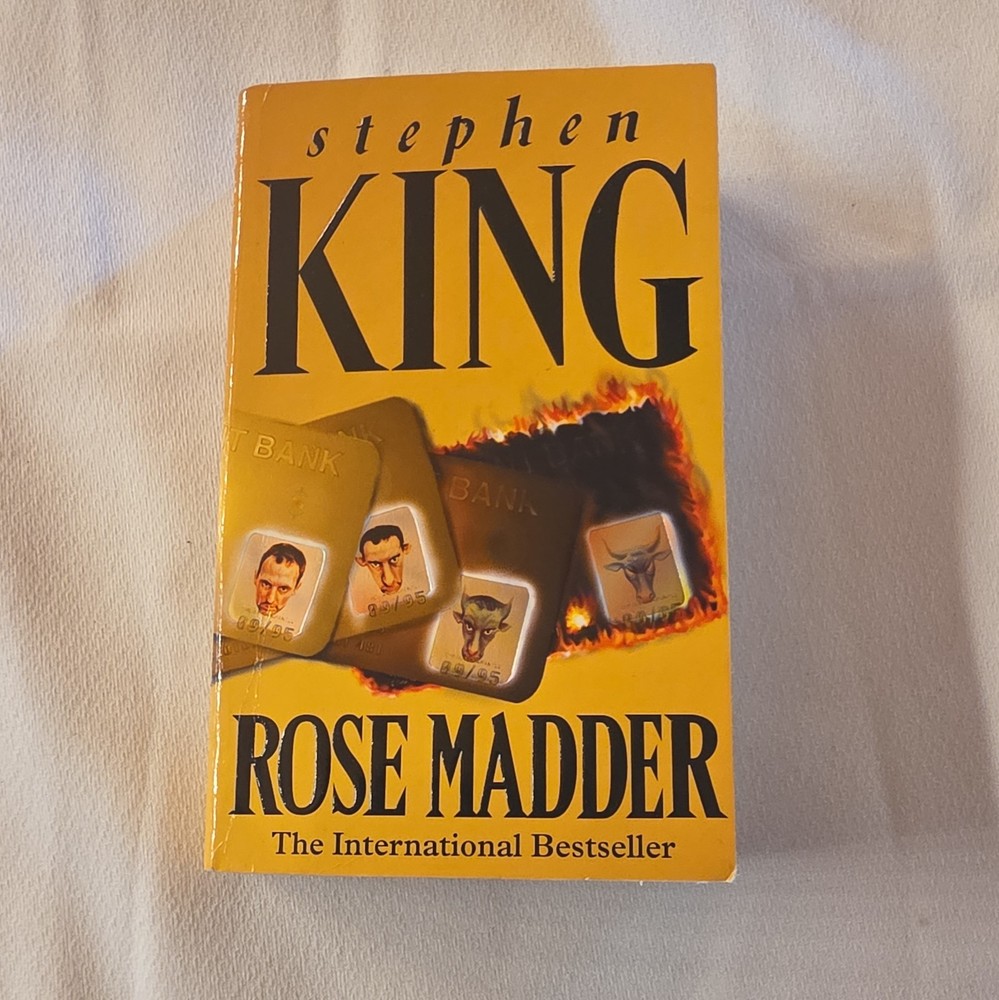 Stephen King Rose Madder PB Hodder & Stoughton 1996 Early Export 1st Edition