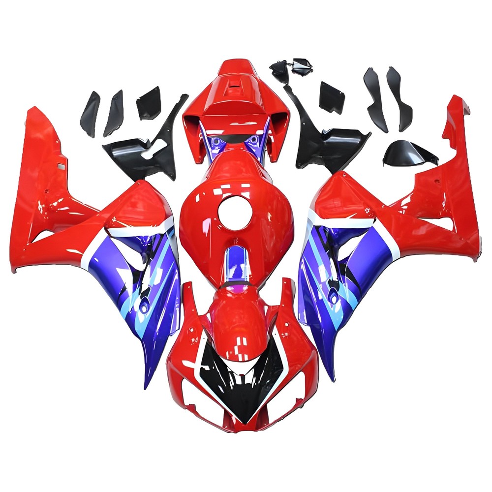 Red Blue Injection Fairing Kit For Honda CBR1000RR 2006 2007 ABS Bodywork Cowls