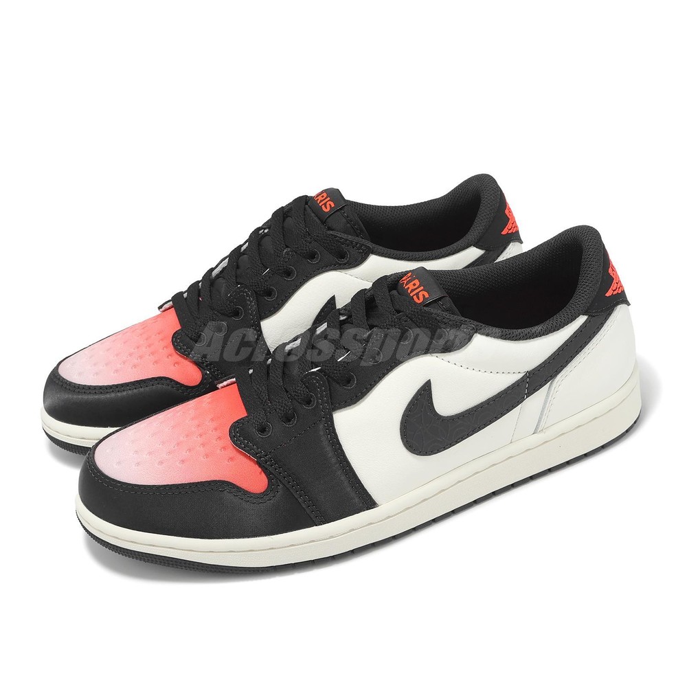 Nike x Paris Saint-Germain Air Jordan 1 низкие оригинальные AJ1 мужские паруса розовые HF8828-100