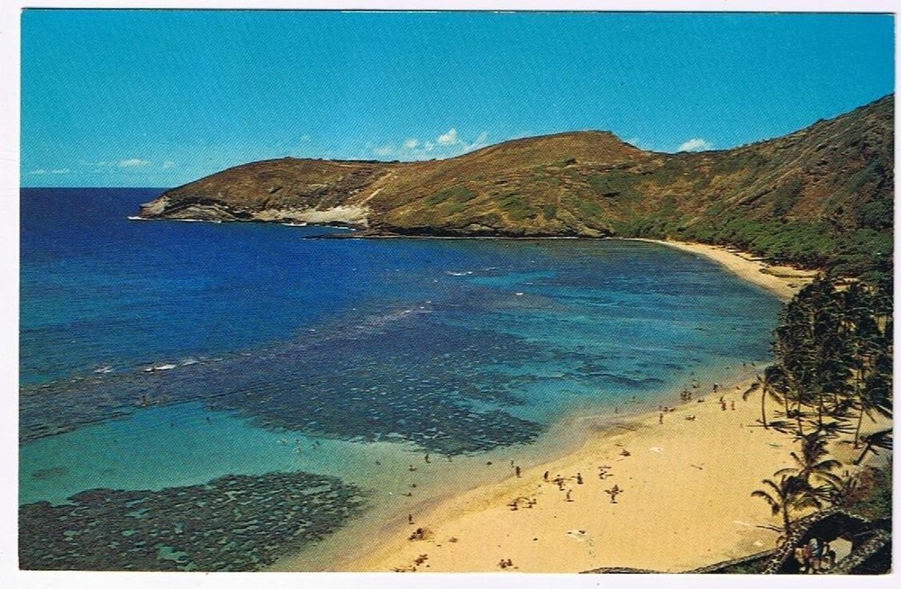 Hawaii Postcard Honolulu Hanauma Bay