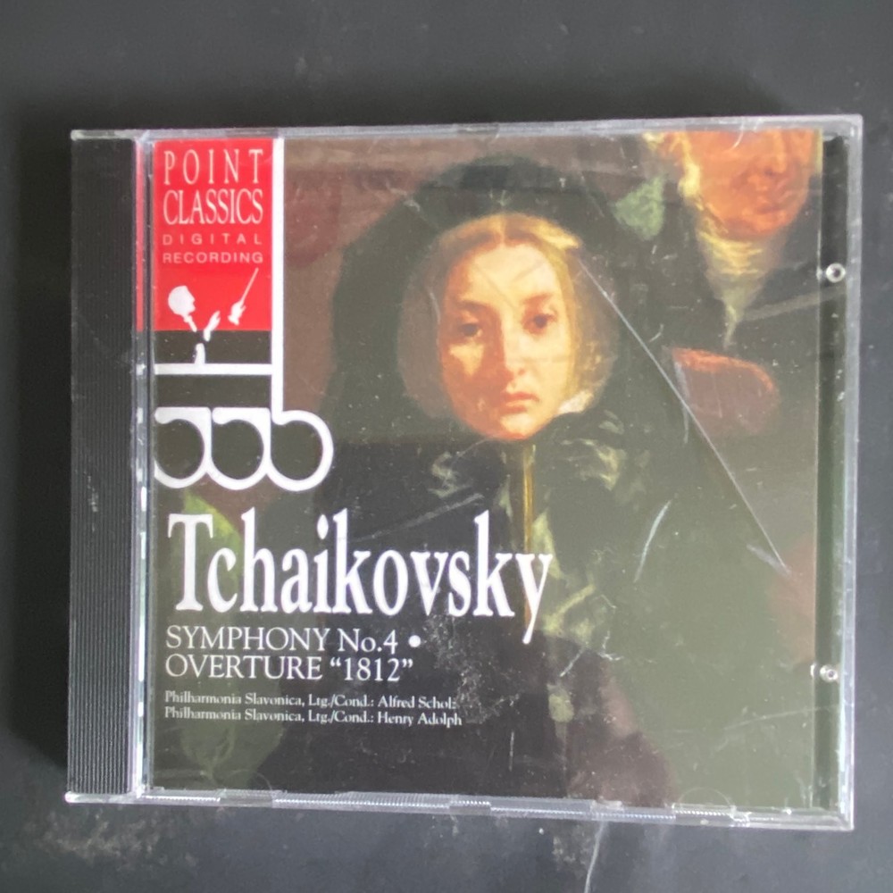 Tchaikovsky – Symphony No. 4 & 1812 Overture CD 1994 Classical Point Classics