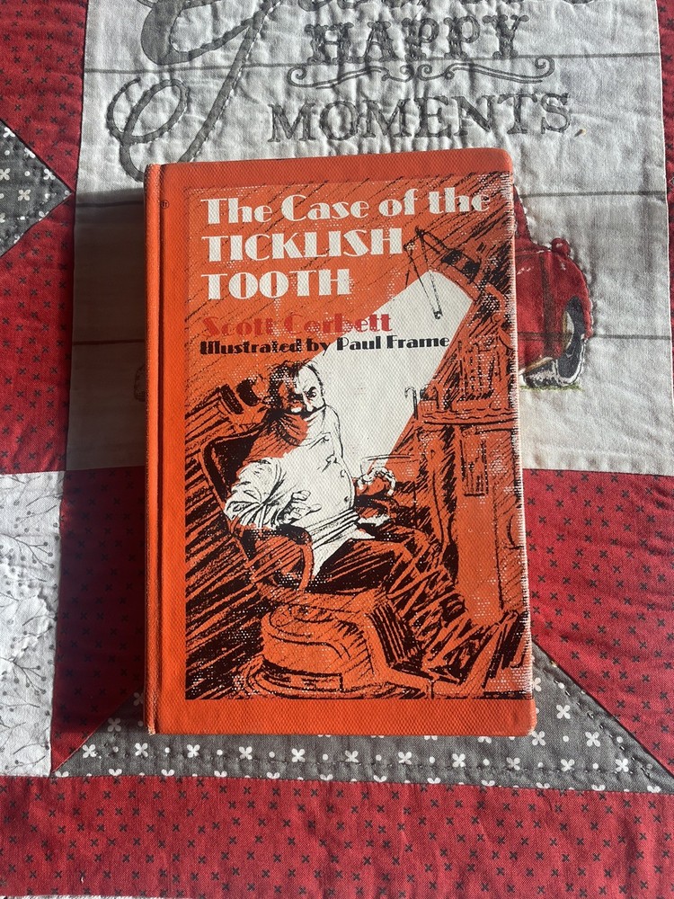 The Case Of The Ticklish Tooth, Scott Corbett, 1971 Vintage Children’s Hardcover