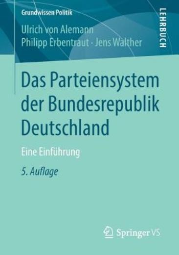 Das Parteiensystem Der Bundesrepublik Deutschland: Eine Einf...