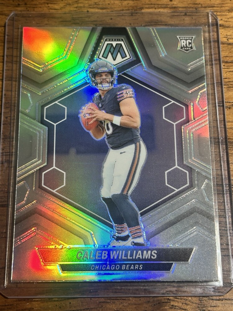 2024 Panini Mosaic Caleb Williams #301 Silver Prizm Rookie Chicago Bears RC