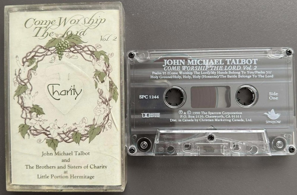 John Michael Talbot - Come Worship the Lord Vol. 2 Cassette Tape VG+ C27