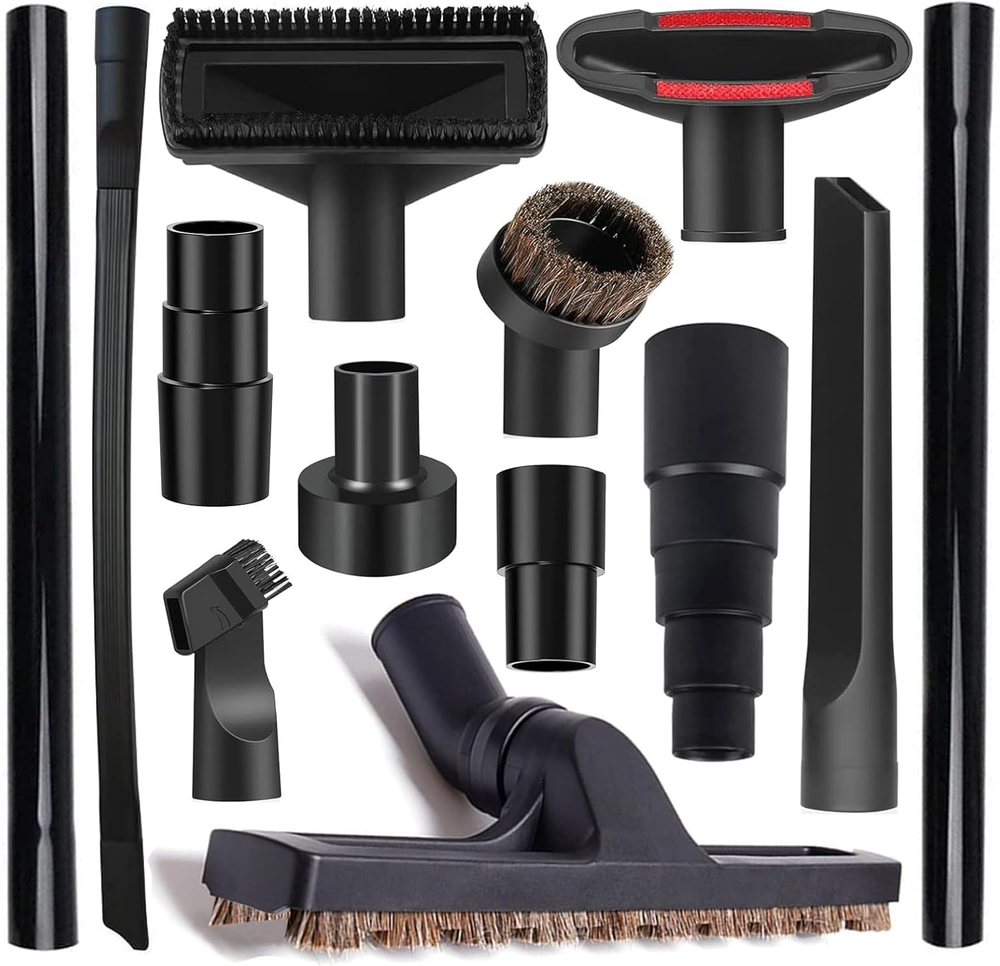 13Pcs Universal Vacuum Attachment Kit 1-1/4