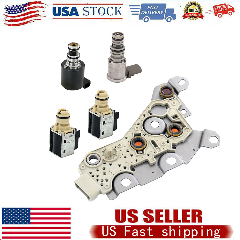 4T40-E 4T40E 4T45E Transmission Solenoids Kit For GM Chevy EPC TCC Shift 2004-Up