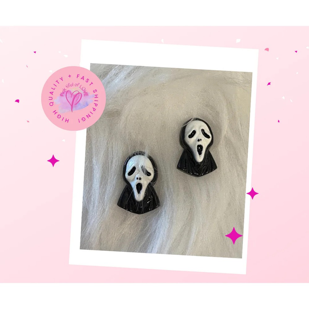 Scream Ghostface Stud earrings
