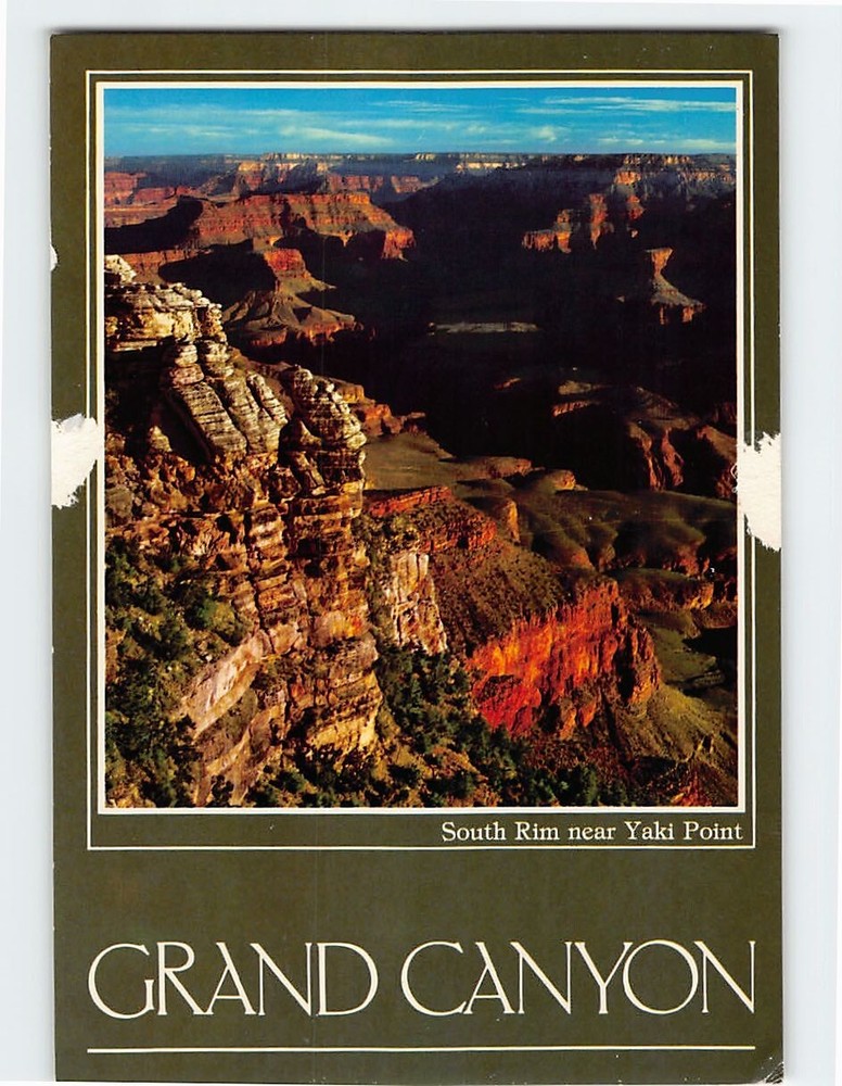 Postcard South Rim Grand Canyon National Park Arizona USA