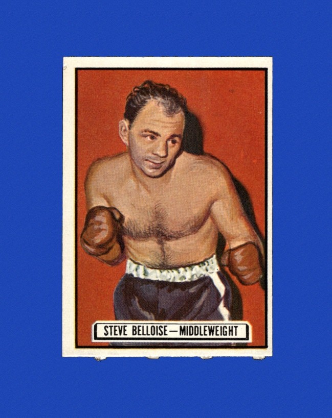 1951 Topps Ringside Set-Break # 68 Steve Belloise EX-EXMINT *GMCARDS*Consign with Greg Morris Cards
