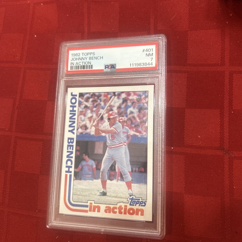 1982 Topps - Johnny Bench #400 Graded Card