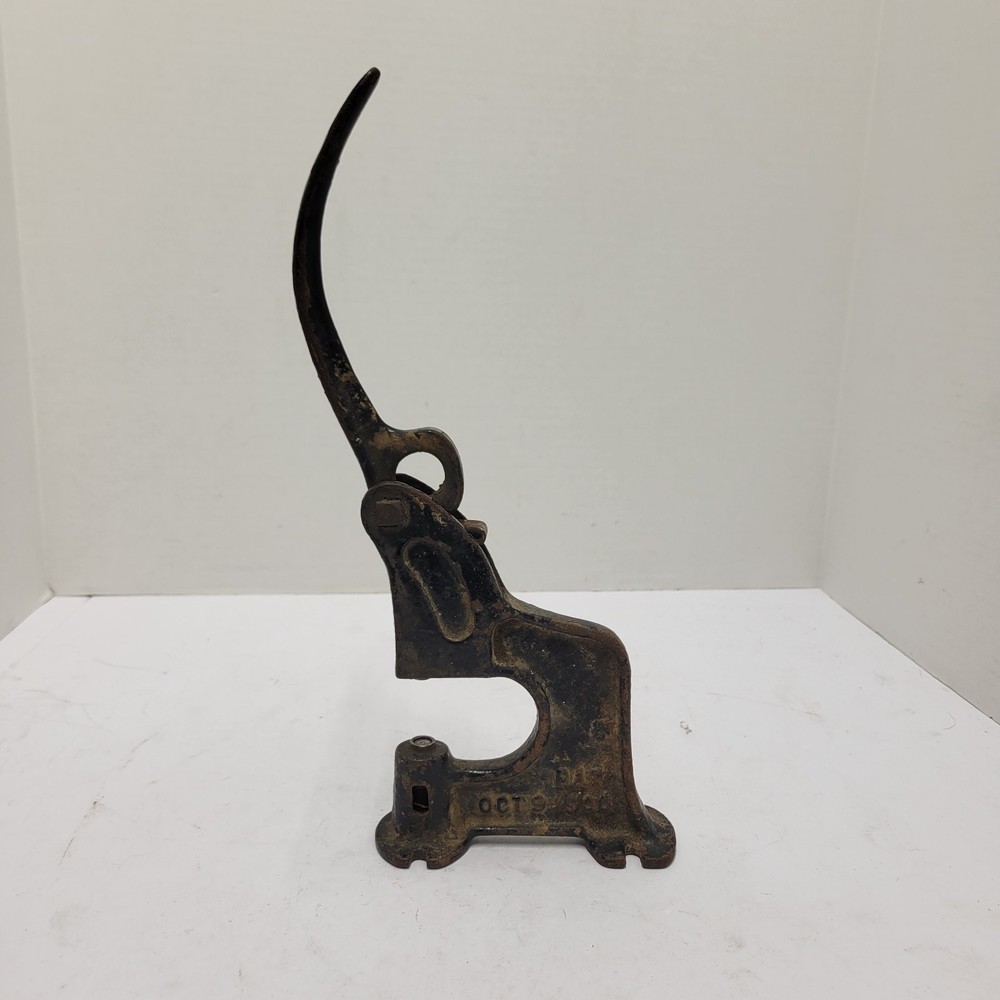 VINTAGE Rex RIVET PRESS, #27, PAT OCT 1900