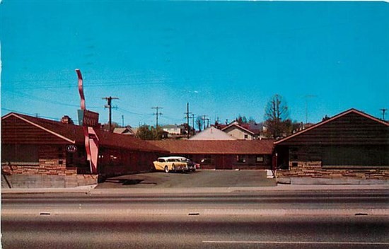 WA, Seattle, Washington, Woerner's Motel, Dexter Press No. 84861
