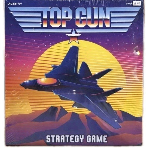 Top Gun Strategy Board Game New Sealed 2020 Funko Games Age 10+ 2-4 Players