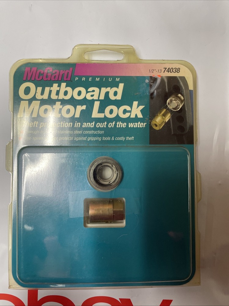 McGard 74038 Marine Single Outboard Motor Lock (1/2