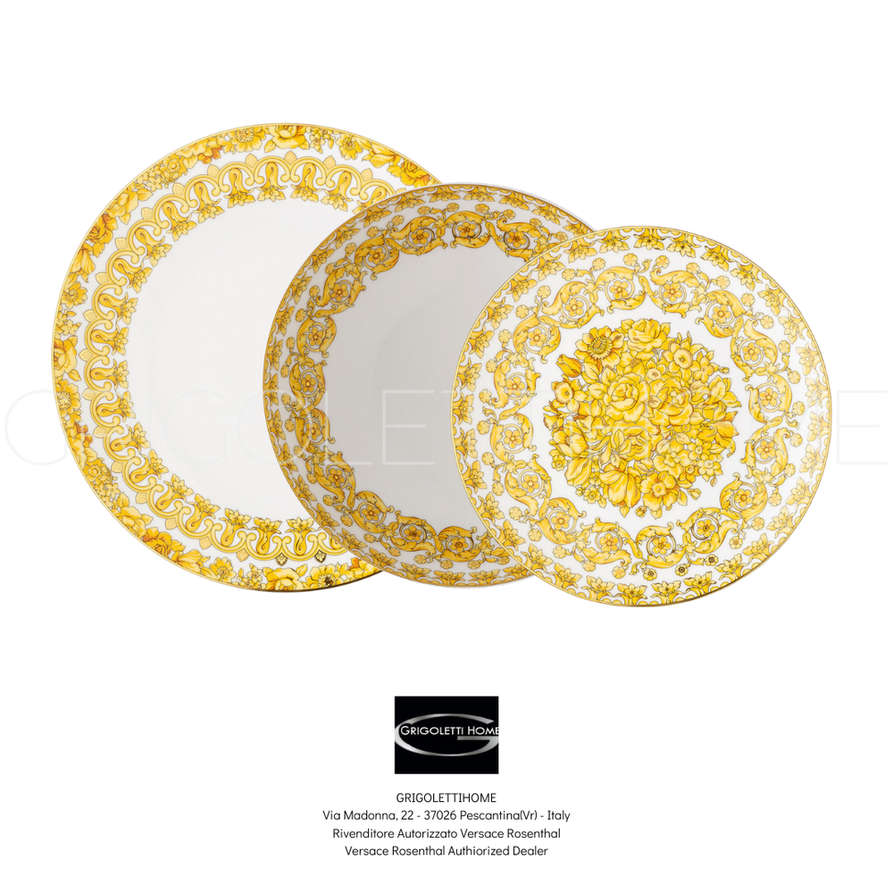 Versace Rosenthal - Medusa Rhapsody - Plates 36 Pieces 12 People - Retailer