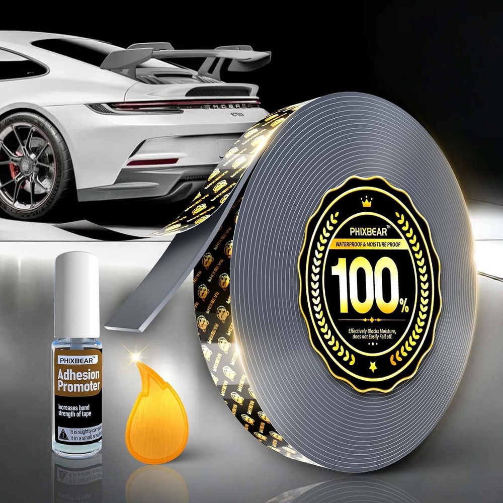 Heavy Duty Double Sided Tape for Automotive, No Residue,High Temperature