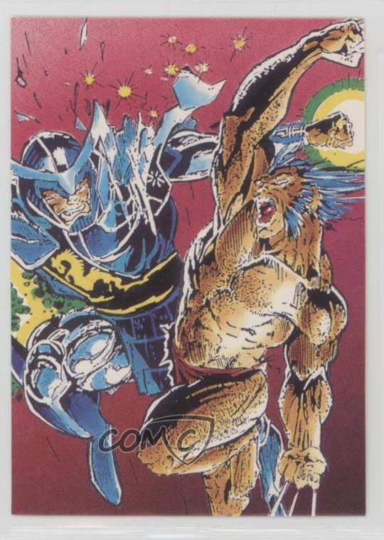 1991 Comic Images Marvel X-Men Wolverine Accommodation #8 0c4-image