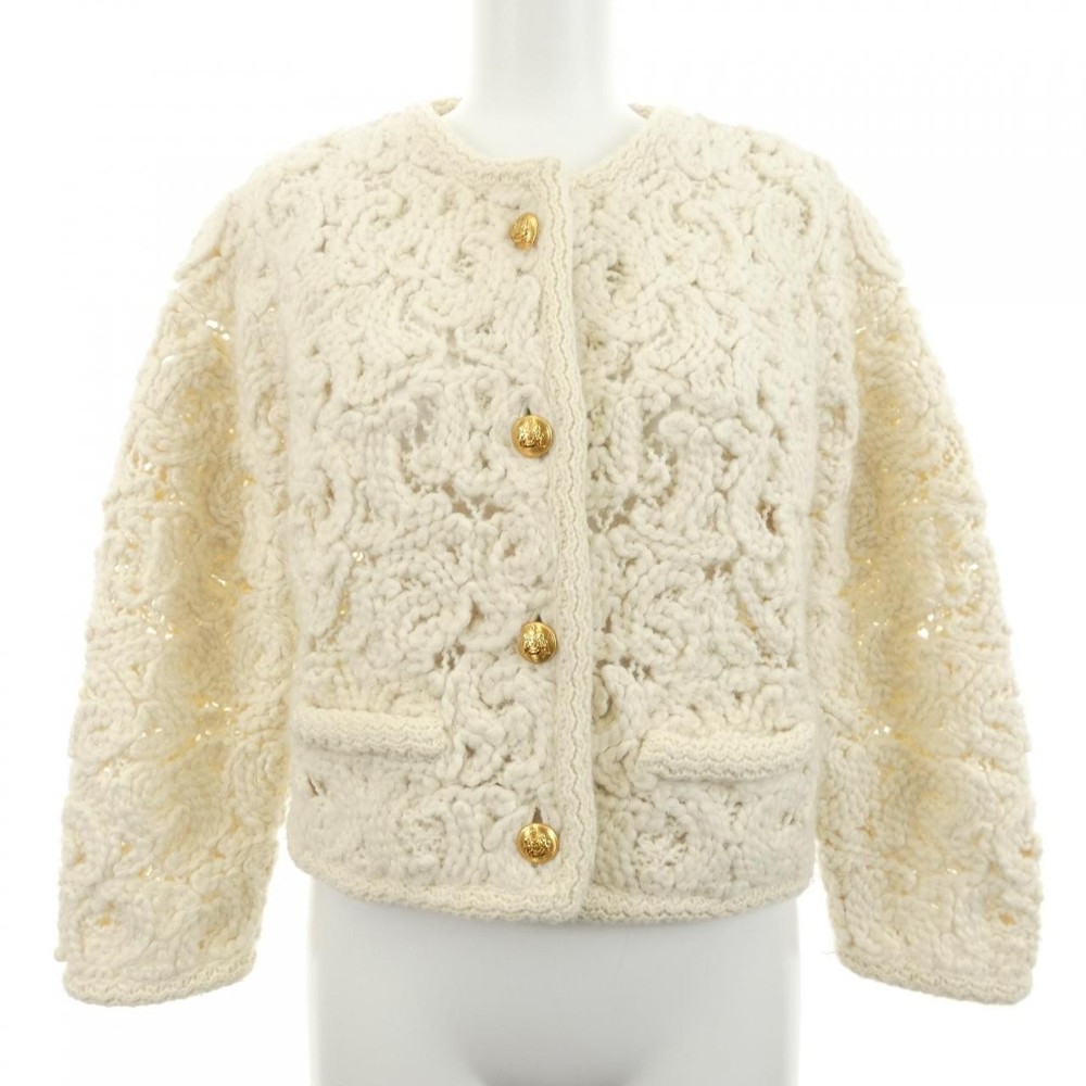 Authentic Celine Cornelie Wool Cardigan 2AI66323V #230-000-208-9644
