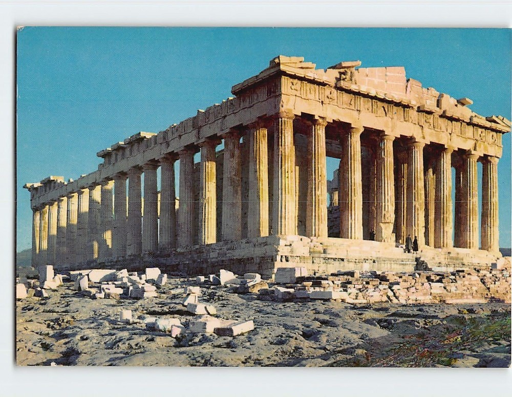 Postcard The Parthenon Athens Greece