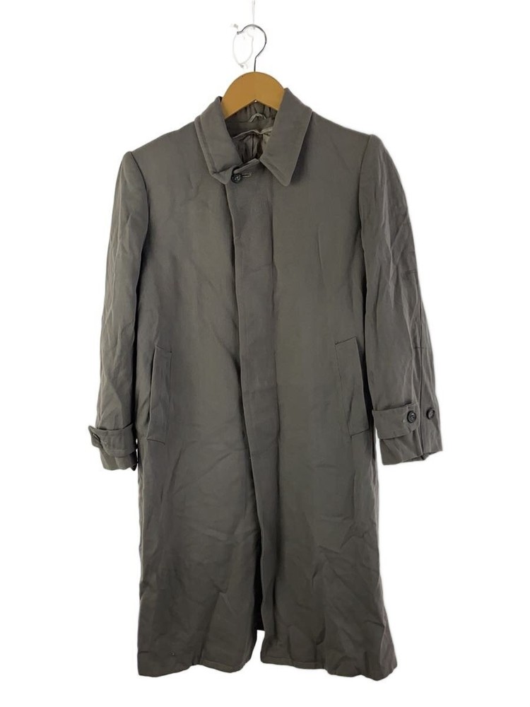 Stainless Steel Collar Coat/-/Wool/Gry 1599