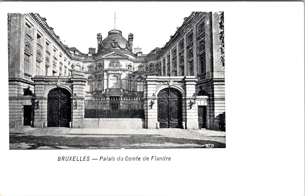 Palais du Comte de Flandre, BRUXELLES, Belgium Postcard