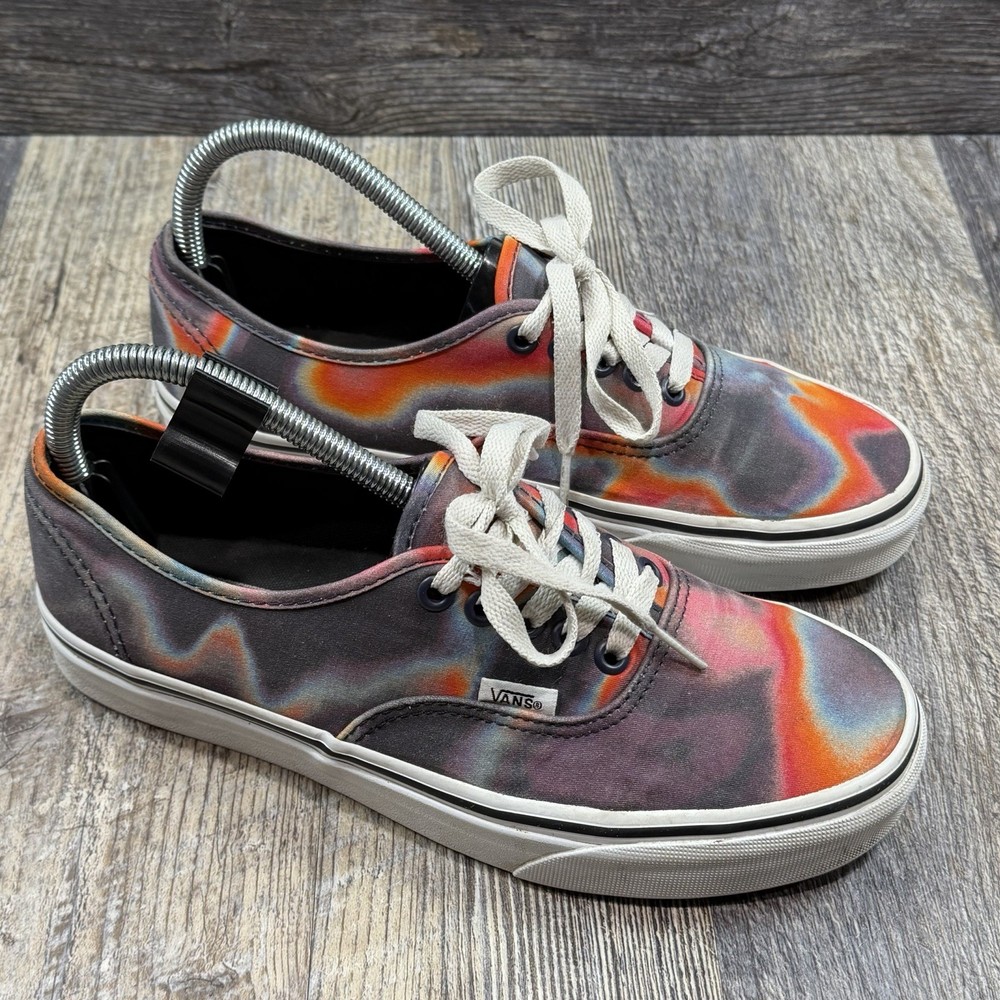 Vans Old Skool Dark Aura Tie Dye Canvas Skate Shoes Men’s 7 / Women’s 8.5