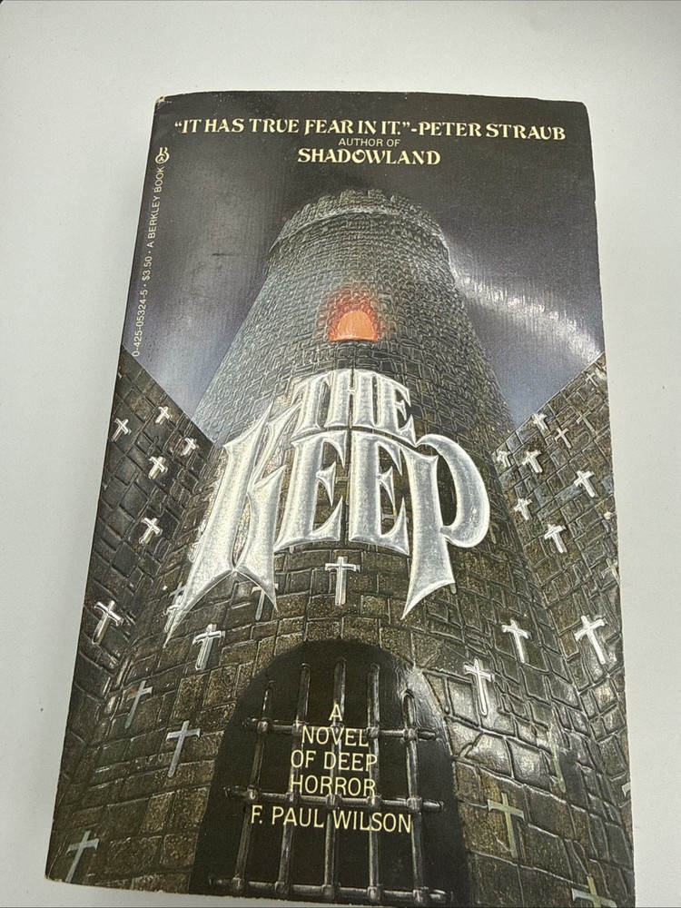 F. Paul Wilson The Keep 1982 Vintage PB Horror Novel Deep Cuts Horror Classic
