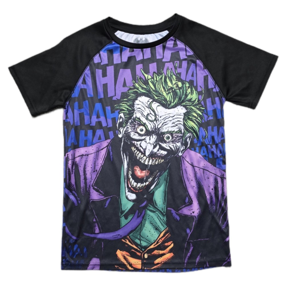 Batman The Joker All Over Graphic Print T Shirt Size S Comics Retro